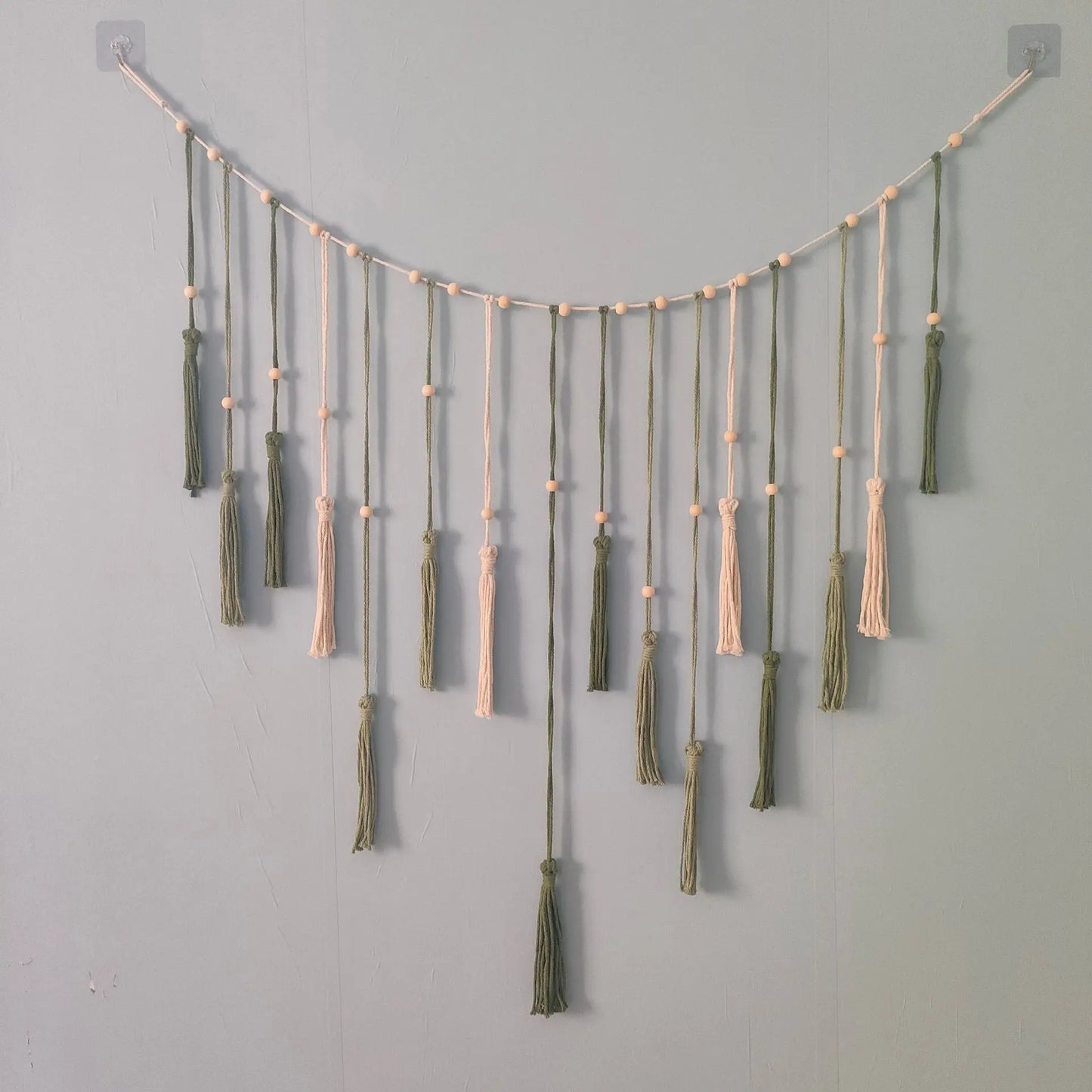 Radhita Macrame Leaf Feather Wall Hanging Decor