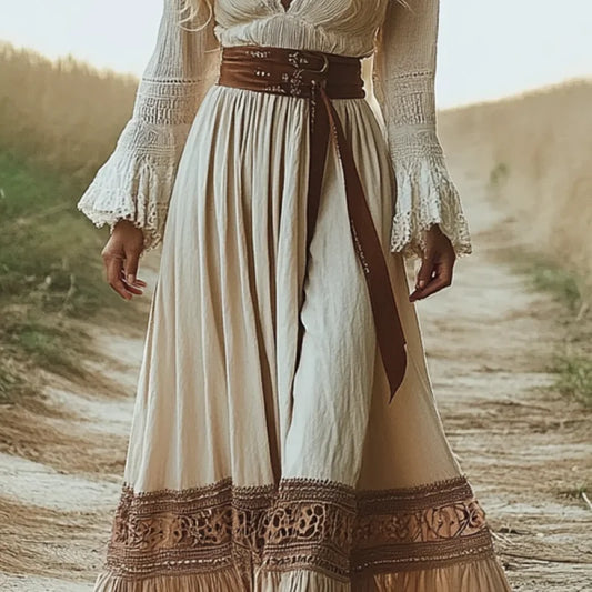 Radhita Vintage Boho Dress