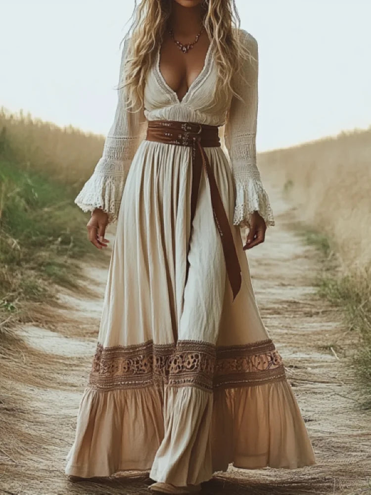 Radhita Vintage Boho Dress