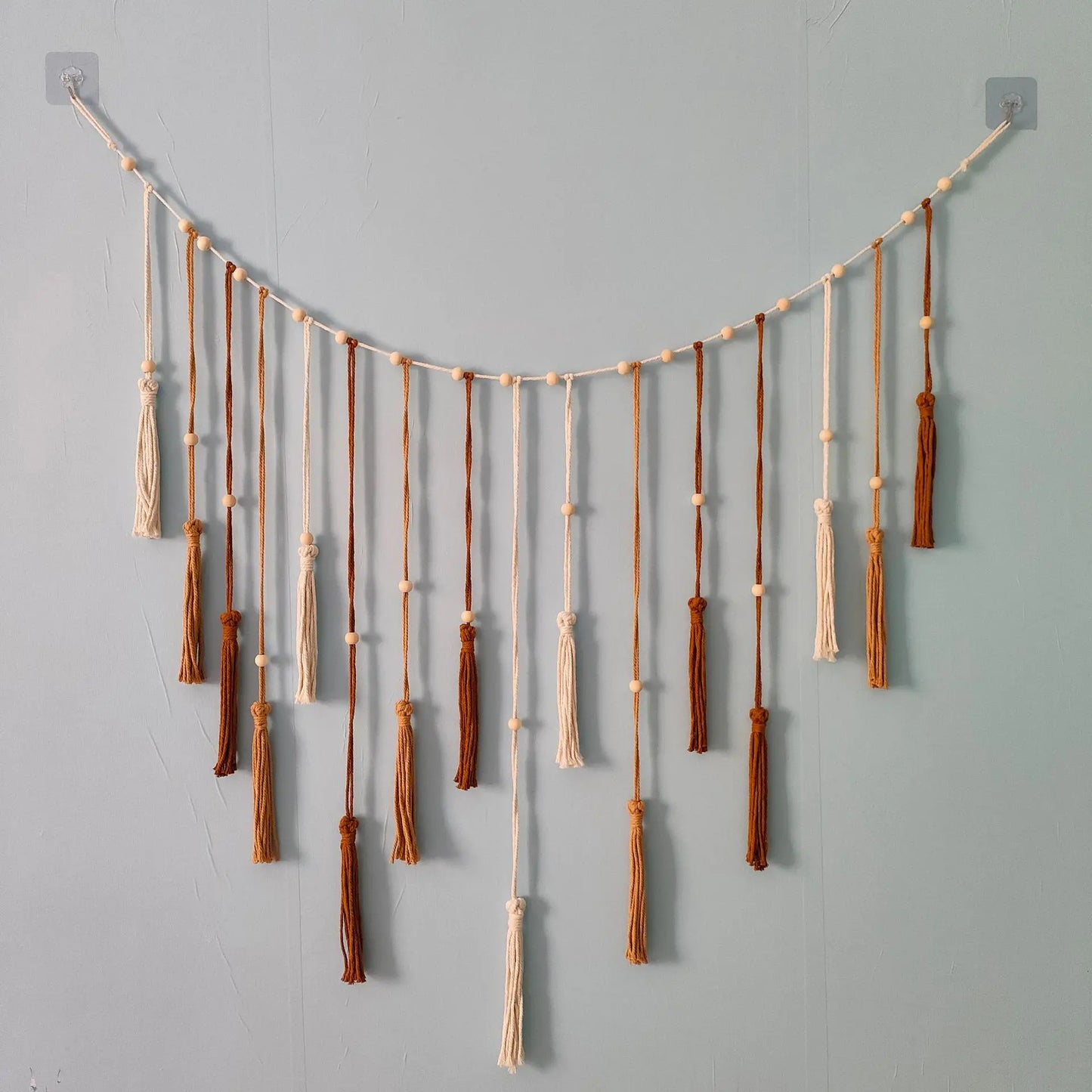 Radhita Macrame Leaf Feather Wall Hanging Decor