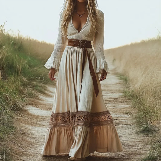 Radhita Vintage Boho Dress